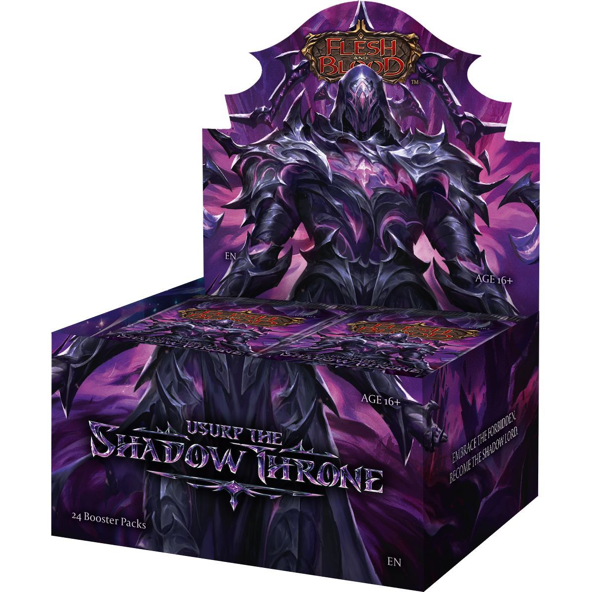 Carton de 4 Boite de 24 Boosters - Usurp the Shadow Throne - Flesh & Blood - FAB - EN