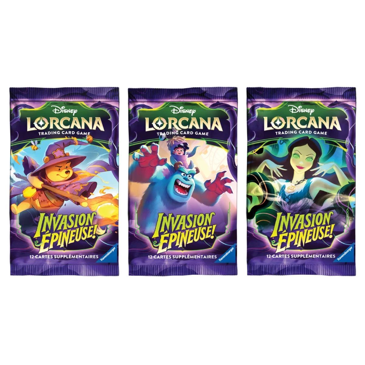 Carton de 4 Boites de 24 Boosters - Chapitre 13 : Invasion Épineuse - Disney Lorcana - Set 13 - FR