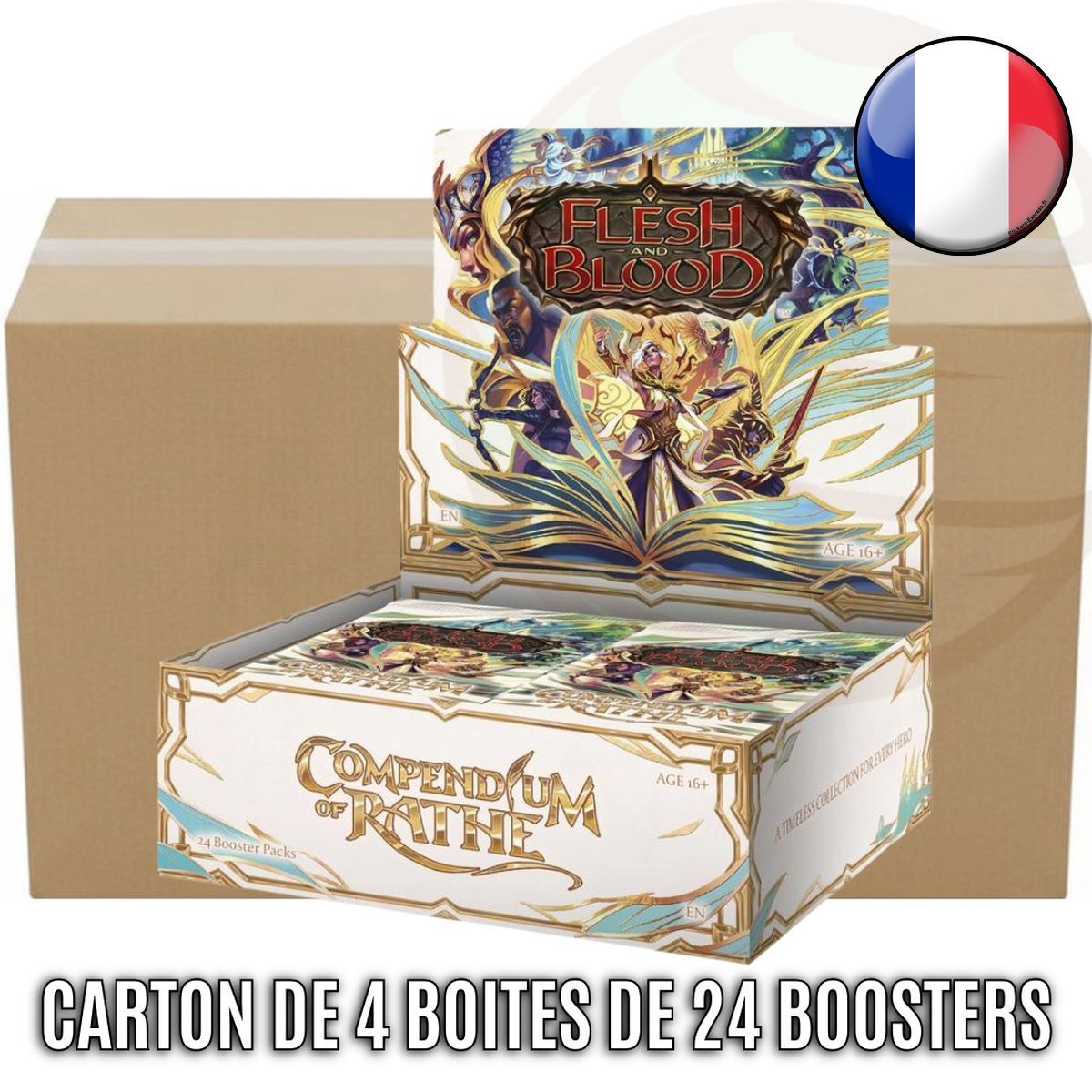 Carton de 4 Boites de 24 Boosters - Compendium of Rathe - Flesh & Blood ...