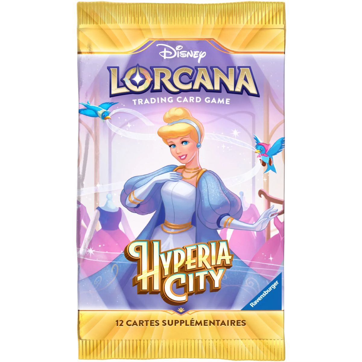 Carton de 4 Troves Packs - Le Trésor des Illumineurs – Chapitre 14 : Hyperia City - Disney Lorcana - Set 14 - FR