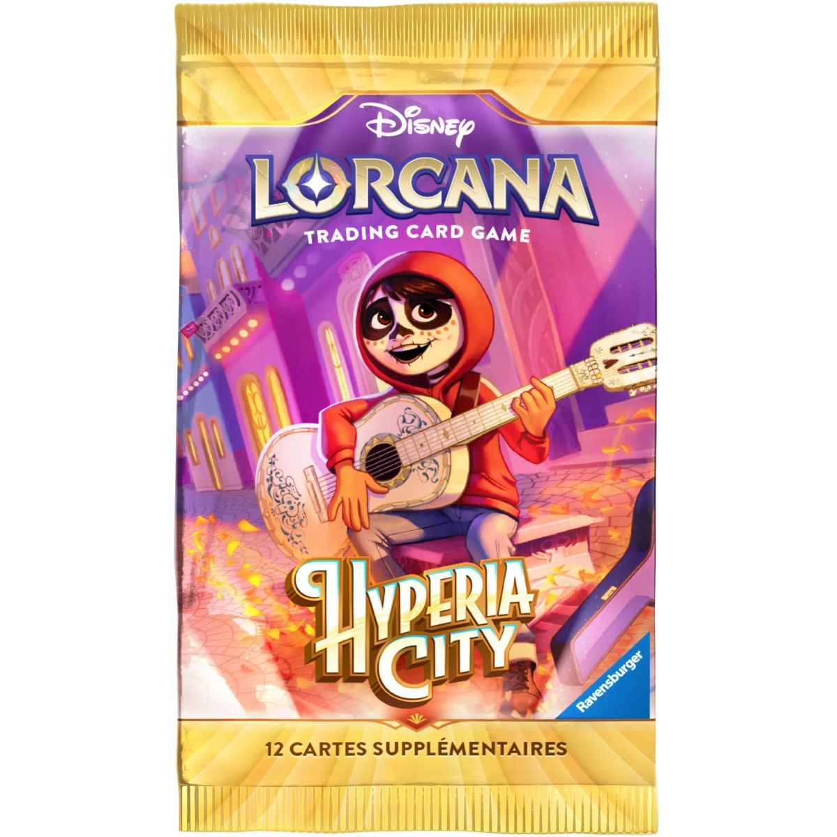 Carton de 4 Troves Packs - Le Trésor des Illumineurs – Chapitre 14 : Hyperia City - Disney Lorcana - Set 14 - FR