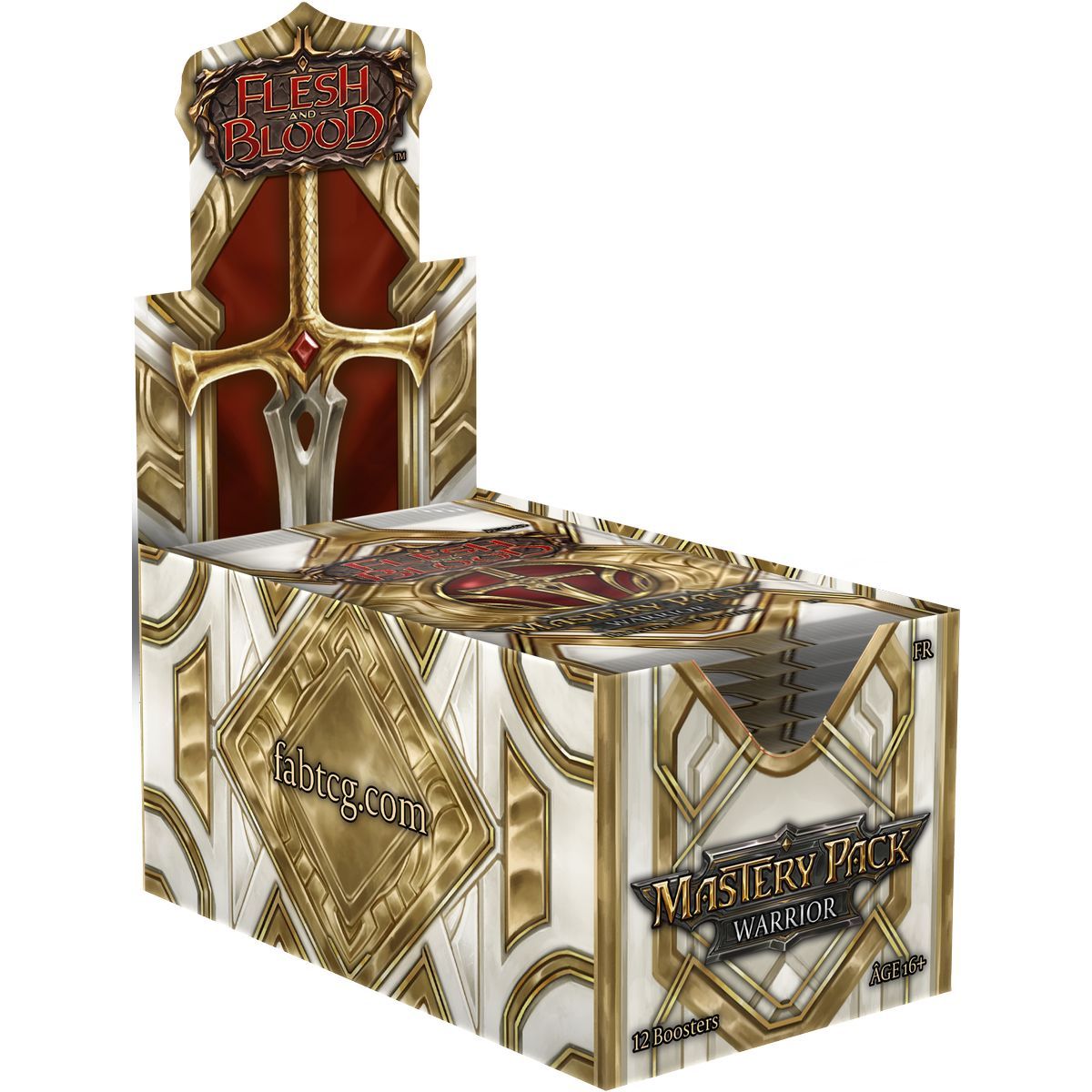 Carton de 8 Boites de 12 Boosters - Mastery Pack Warrior - Flesh & Blood - FAB - EN