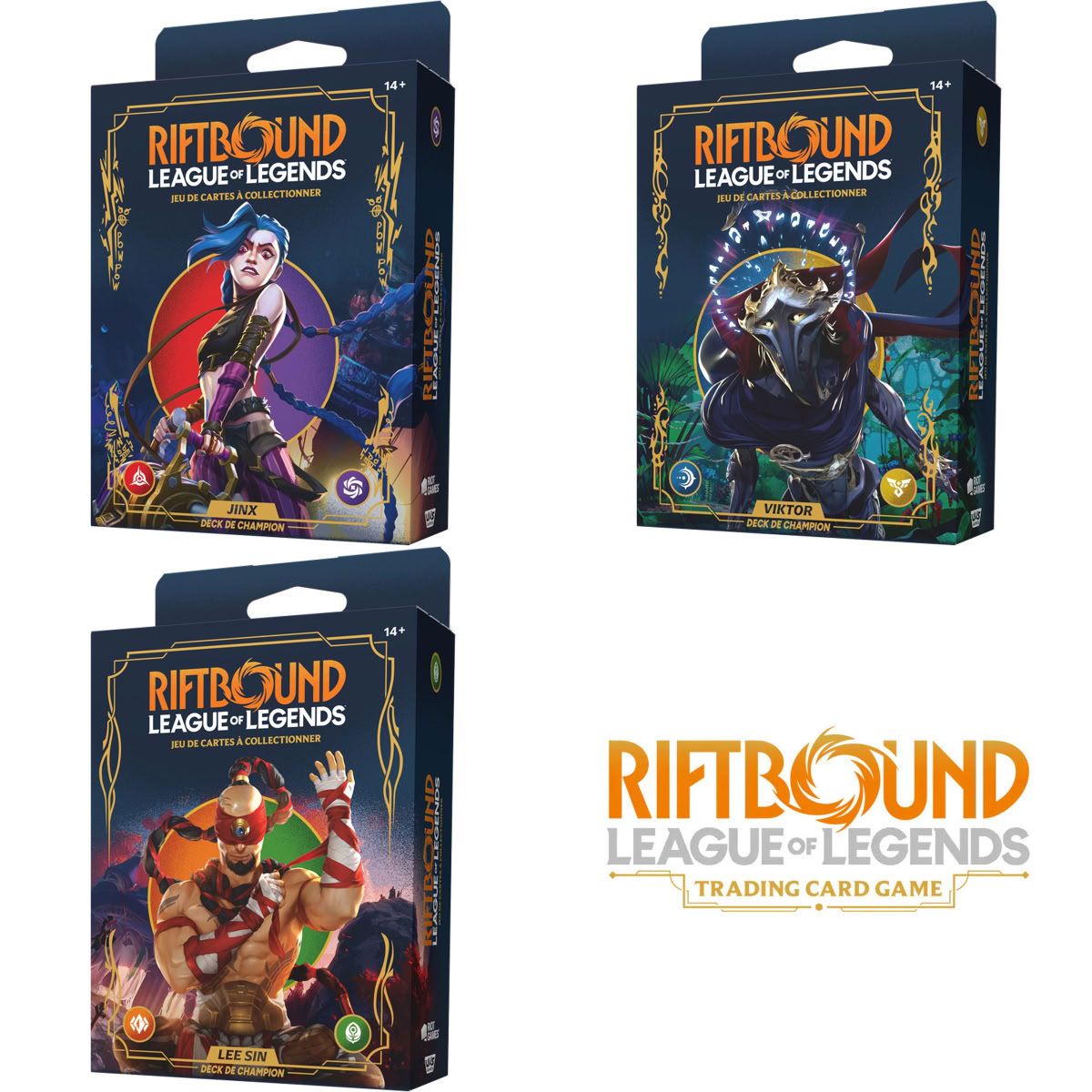 Champion Deck - Origines : Jinx - Riftbound League of Legends TCG - Français