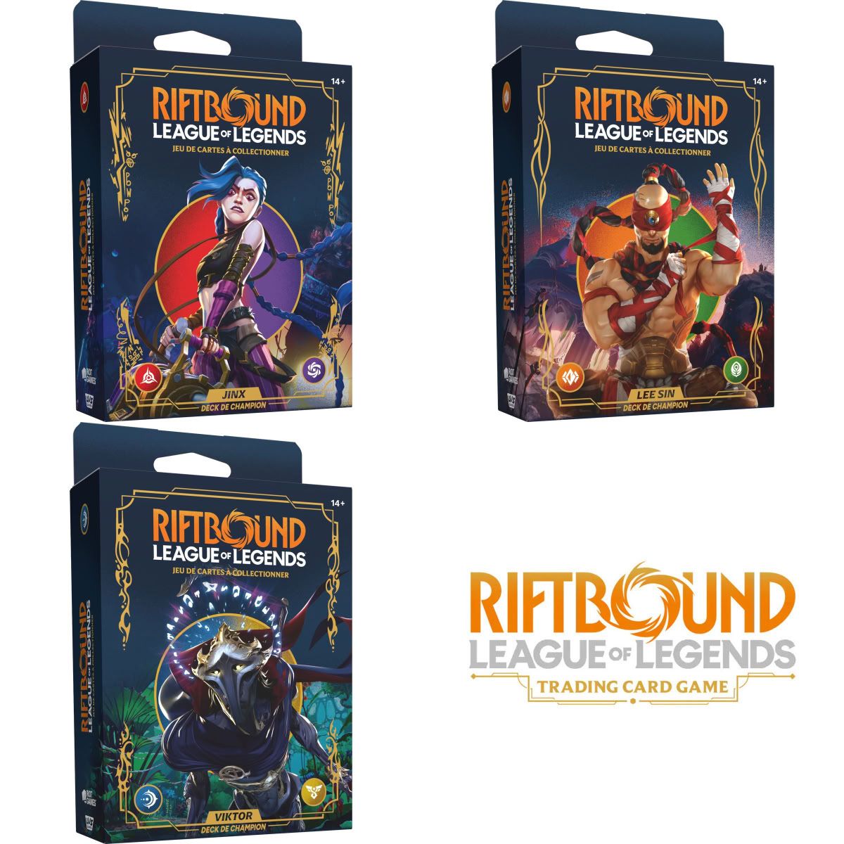 Champion Deck - Origines : Jinx - Riftbound League of Legends TCG - Français