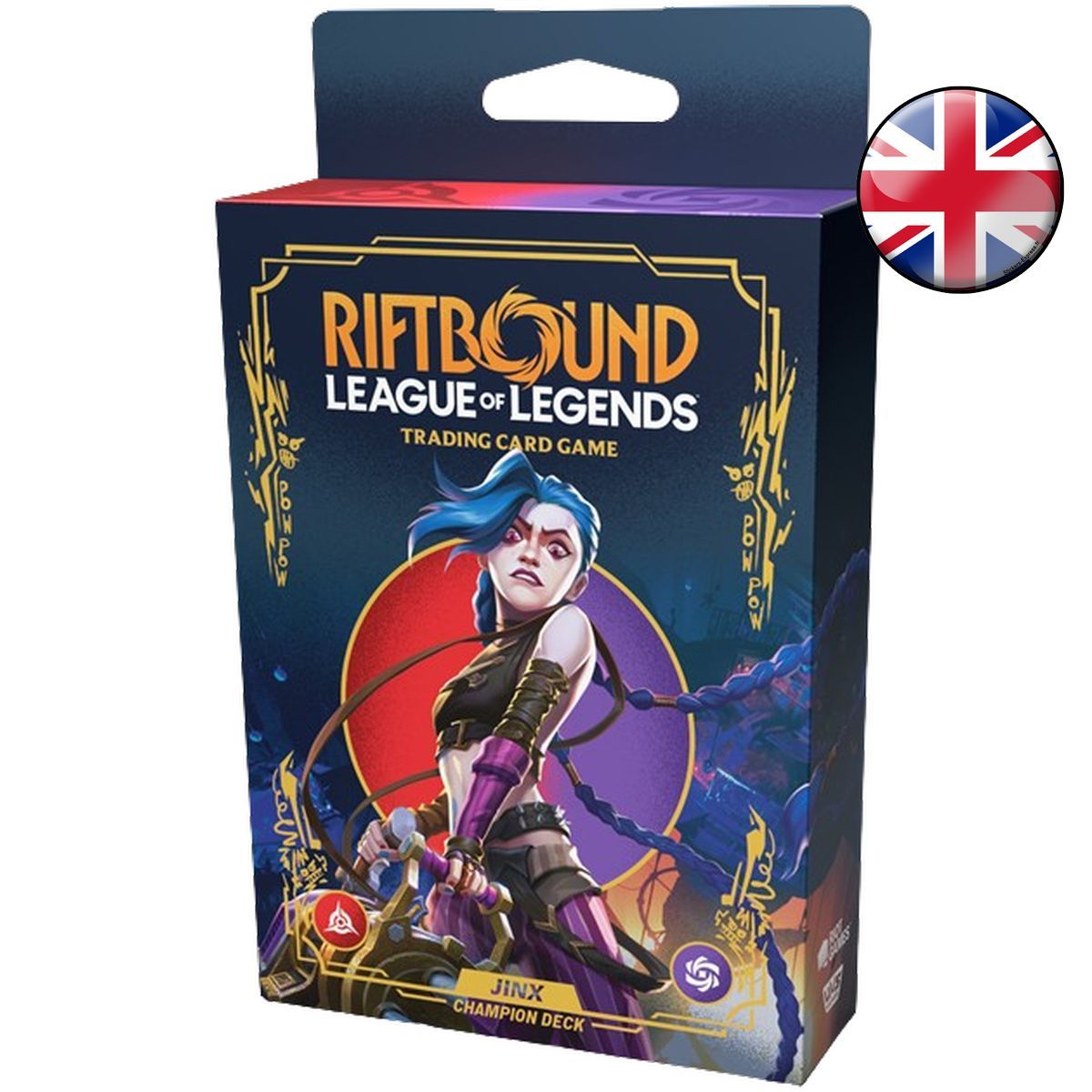 Champion Deck - Origins : Jinx - Riftbound League of Legends TCG - Anglais
