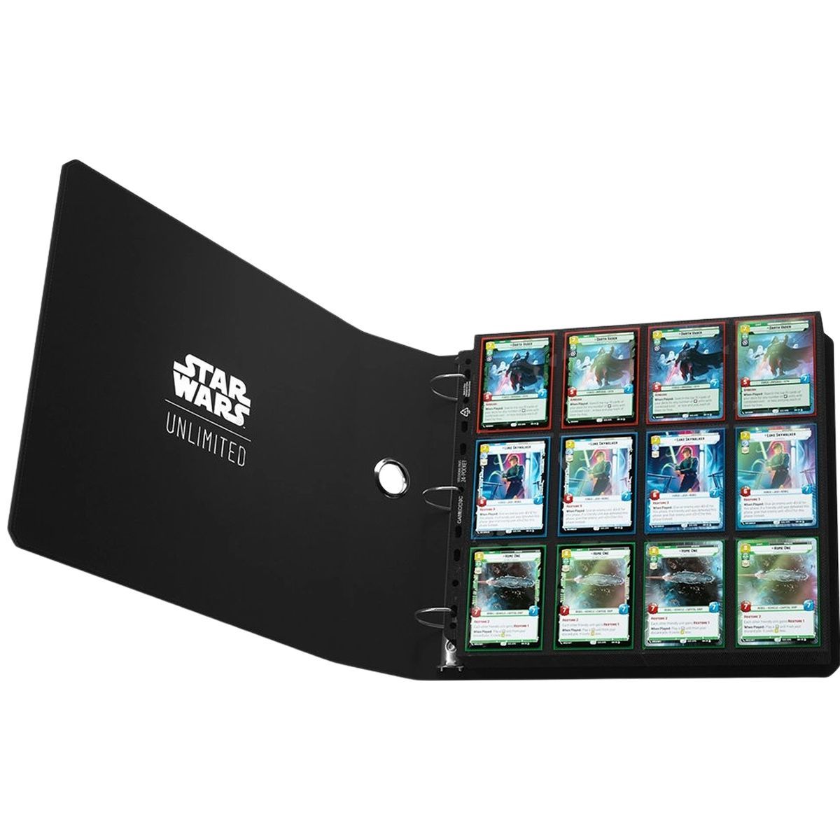 Classeur à Anneaux - Premium Cardport 24-Pocket XL Noir - Star Wars Unlimited - Gamegenic