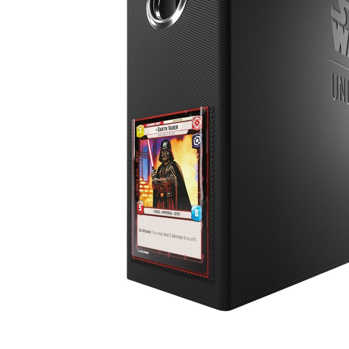 Classeur à Anneaux - Premium Cardport 24-Pocket XL Noir - Star Wars Unlimited - Gamegenic