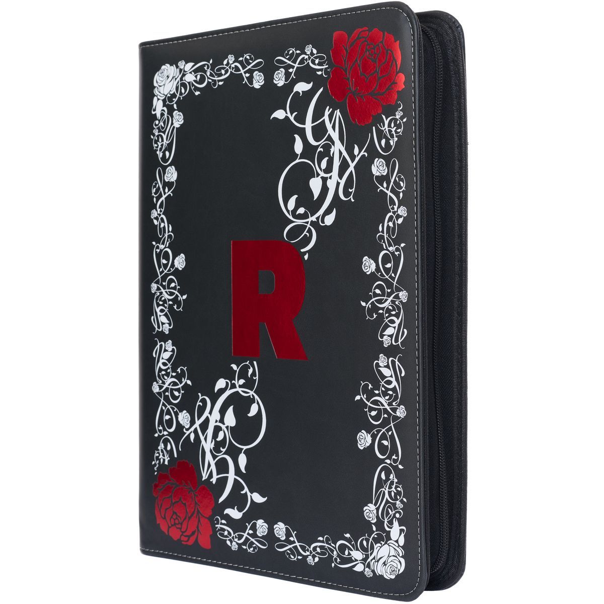 Classeur Master-Zip Binder : Premium Red Rose - 540 Cartes - Zip Binder 9 Pochettes - Newave Collectibles
