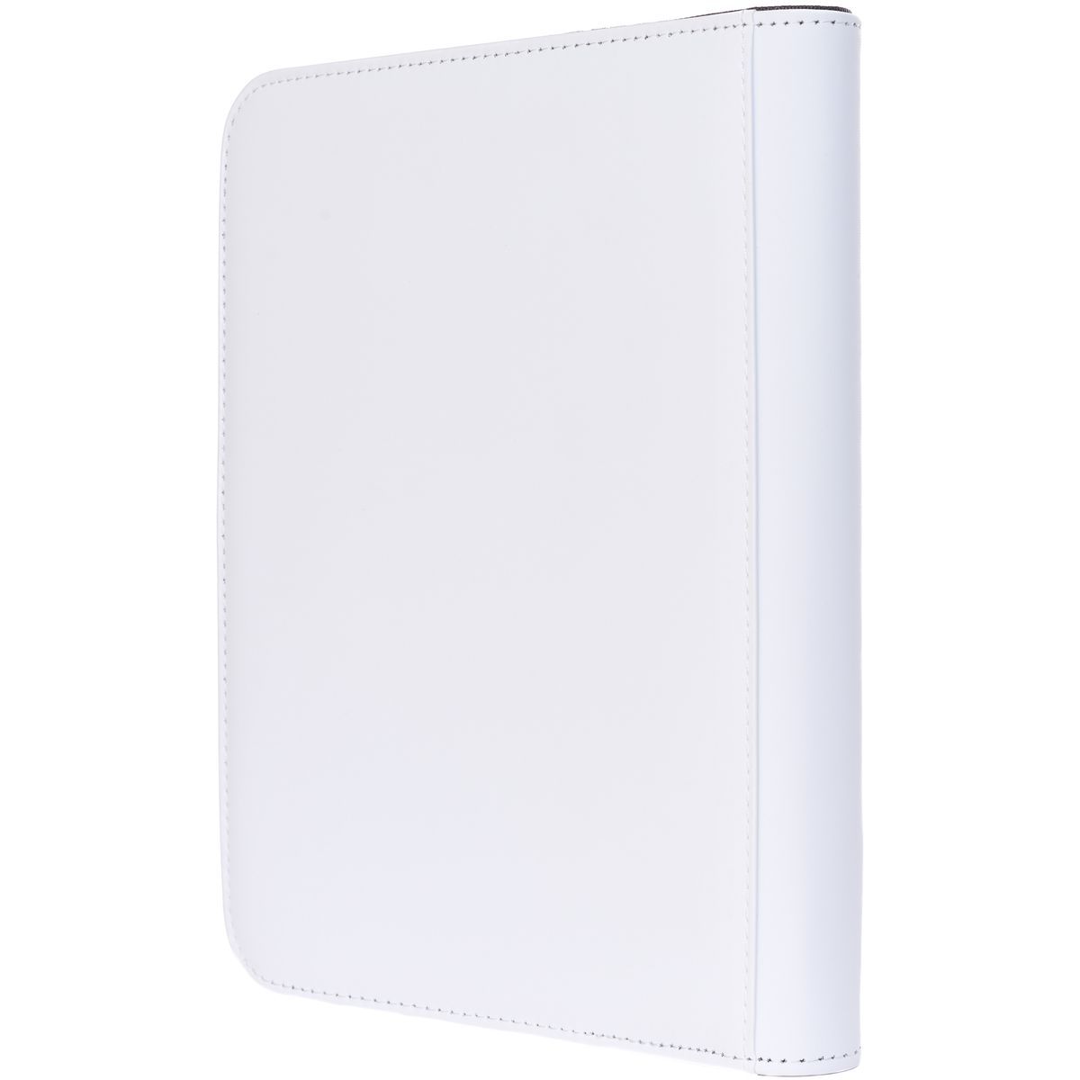 Classeur Toploader Premium White - 144 Cartes - Zip Binder 4 Pochettes - Newave Collectibles
