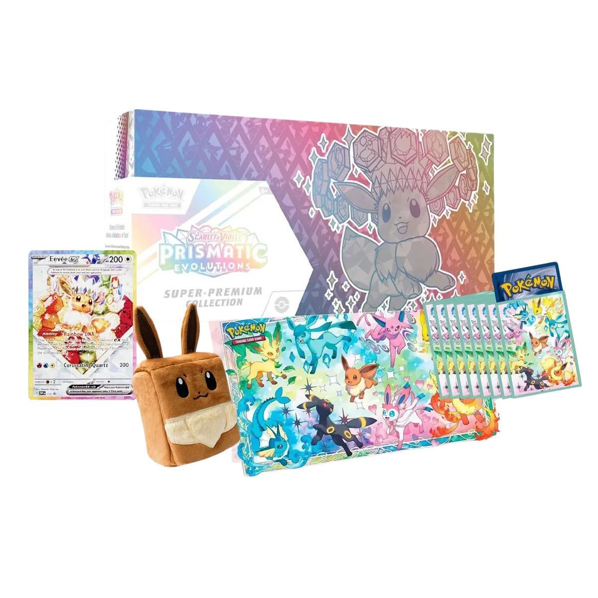 Coffret 15 Boosters - Collection Ultra Premium : Écarlate et Violet – Évolutions Prismatiques [SV08.5 - EV08.5] - Pokémon - FR