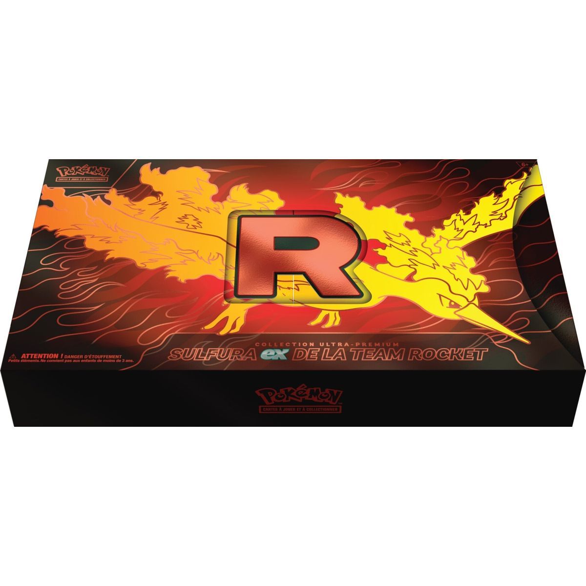 Item Coffret 18 Boosters - Collection Ultra Premium : Sulfura-ex de la Team Rocket - Pokémon - FR