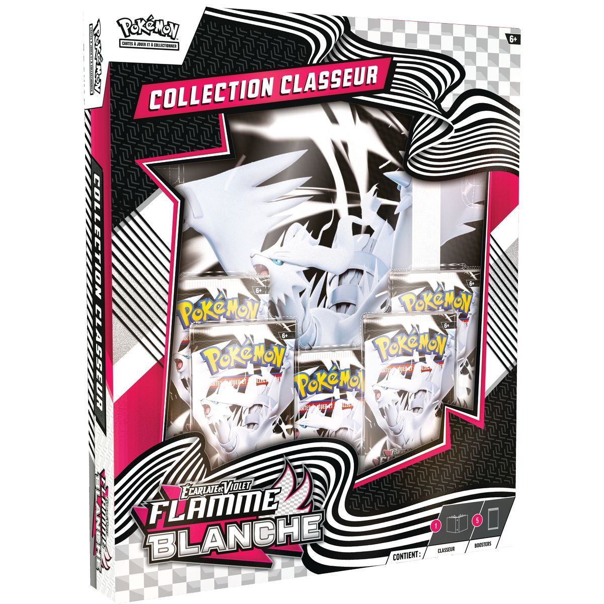 Item Coffret Collection Classeur - Écarlate et Violet : Flamme Blanche - [SV10.5 - EV10.5] - Pokémon - FR