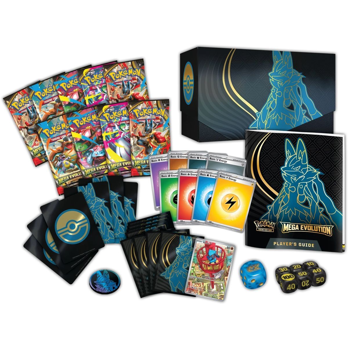 Coffret Dresseur d'Elite ETB - Méga-Évolution - Méga-Lucario [ME01][MEG] - Pokémon - FR