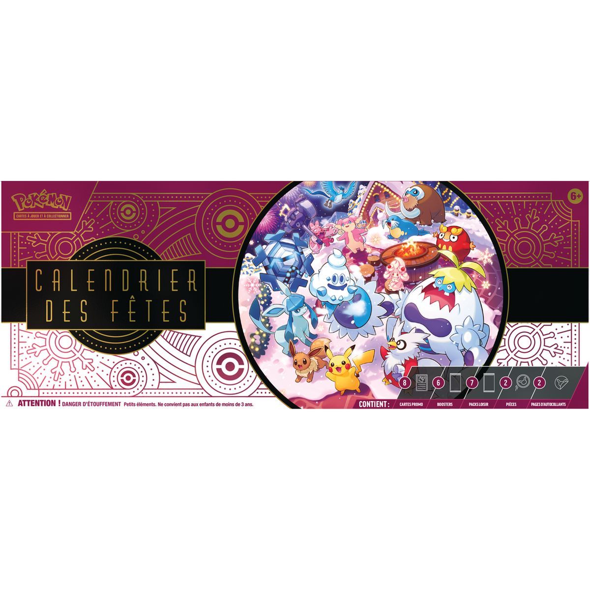 Coffret - Ecarlate et Violet - Calendrier des Fetes 2025 - Pokémon - FR