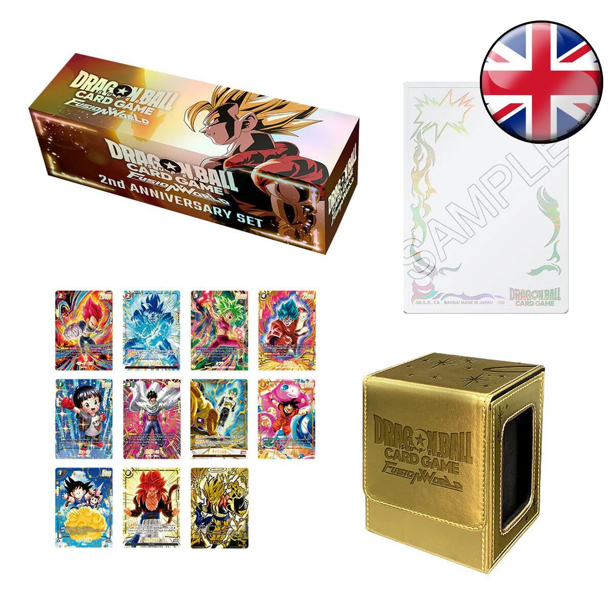 Coffret - Premium : 2nd Anniversary Set - Dragon Ball Super CG Fusion World - EN