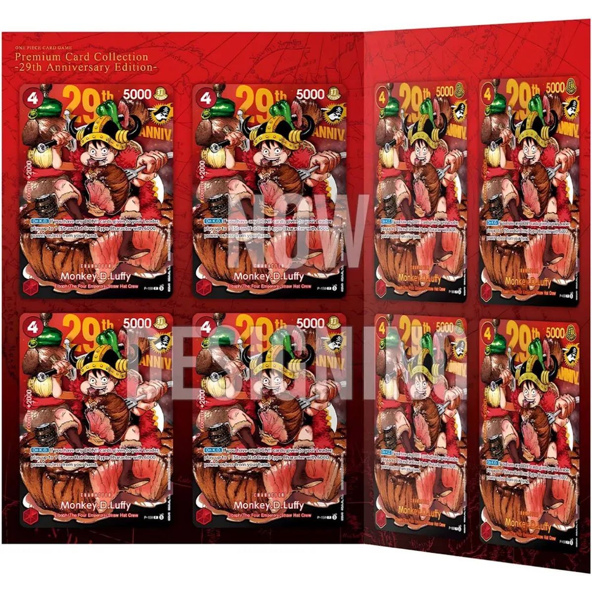 Coffret - Premium Card Collection : 29th Anniversary Edition - One Piece Card Game - Anglais