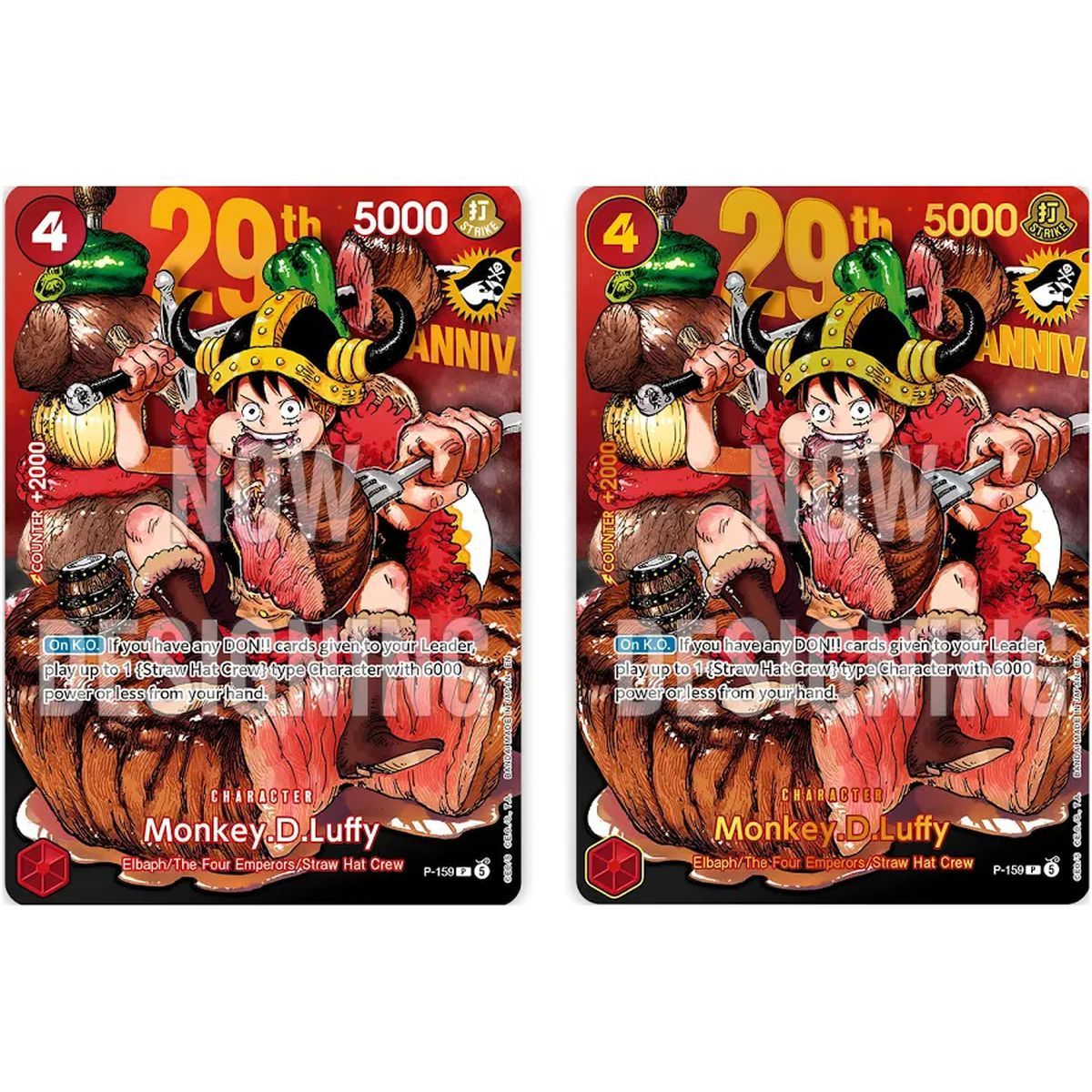 Coffret - Premium Card Collection : 29th Anniversary Edition - One Piece Card Game - Anglais