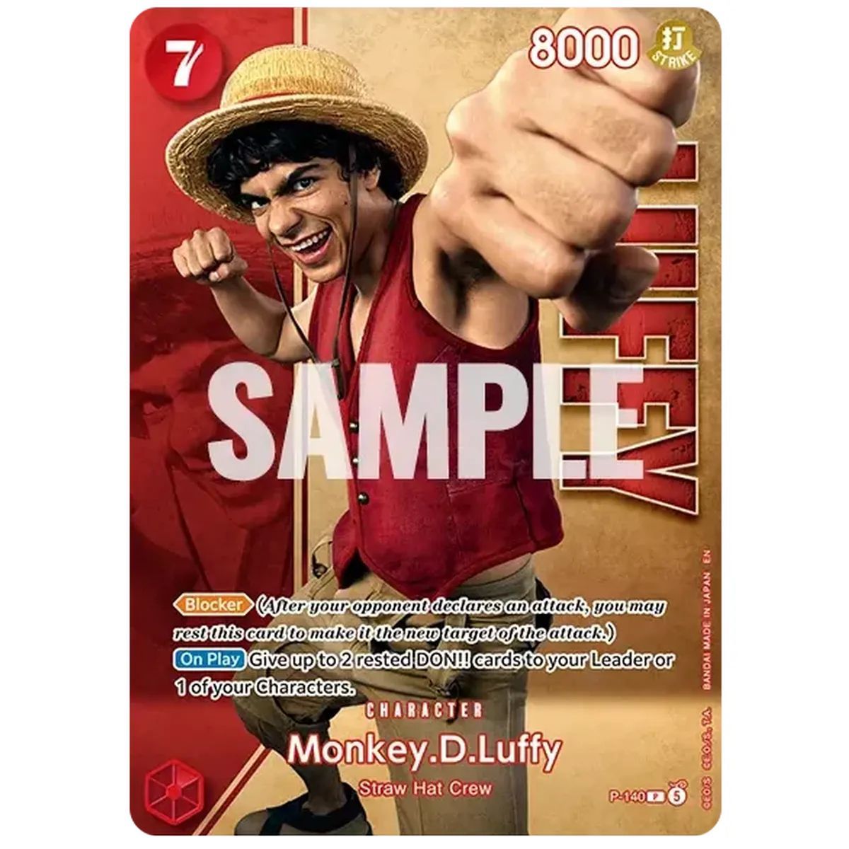 Coffret - Premium Card Collection - Live Action Vol.2 : Strawhat Crew - One Piece Card Game - Anglais