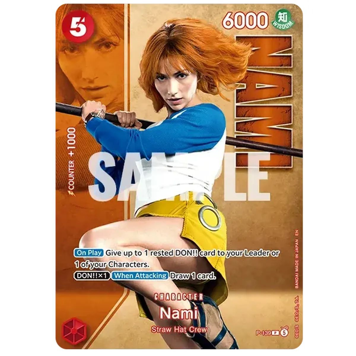 Coffret - Premium Card Collection - Live Action Vol.2 : Strawhat Crew - One Piece Card Game - Anglais
