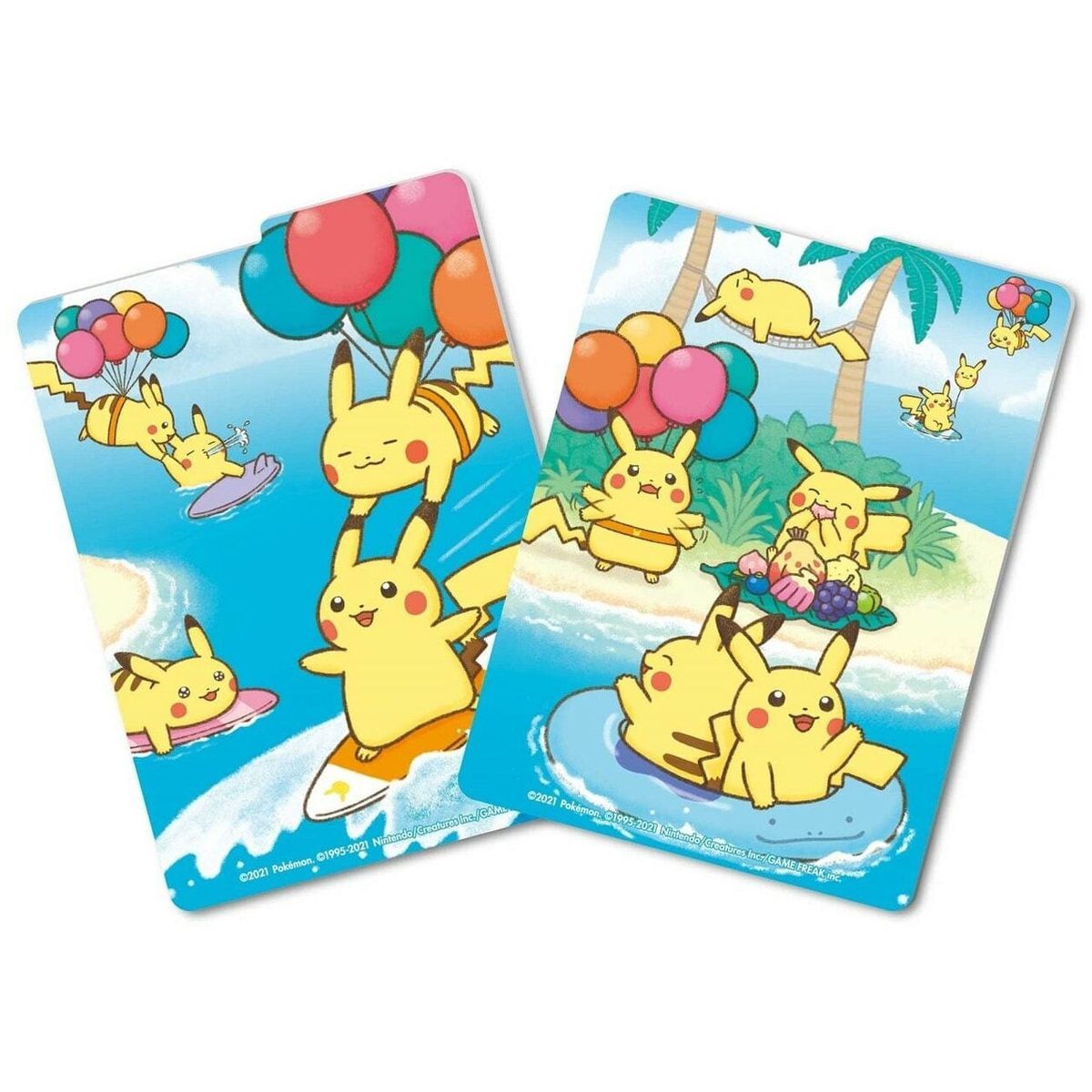 Deck Box - Pikachu Surfeur & Pikachu Volant - Pokemon Center