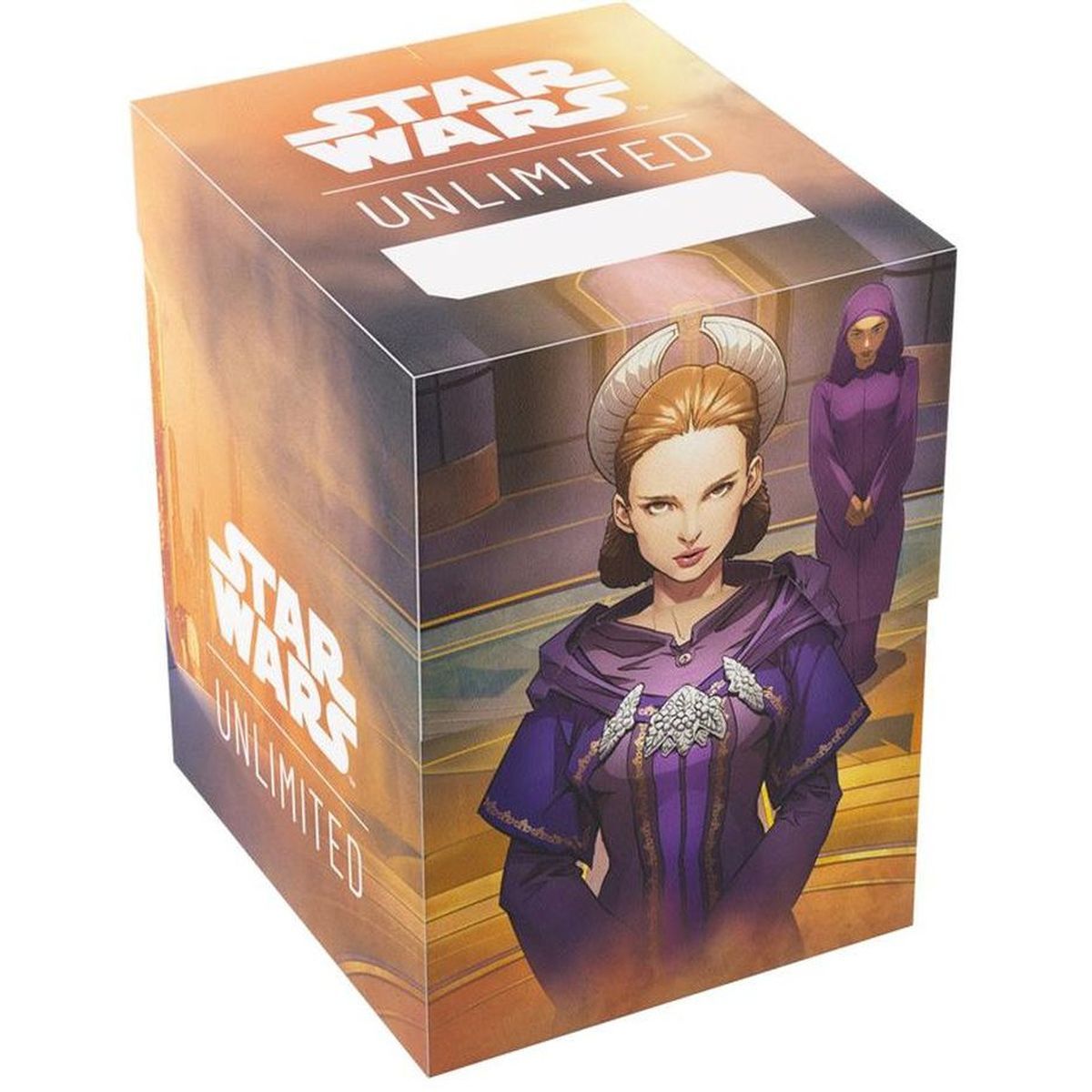 Deck Box - Soft Crate : Padme/Palpatine - Star Wars : Unlimited - Gamegenic