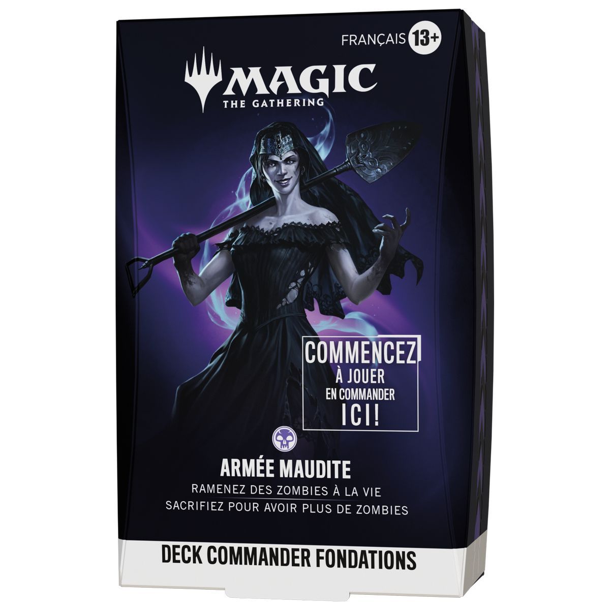 MAGIC THE GATHERING - ARMÉE MAUDITE - DECK COMMANDER (FRANÇAIS