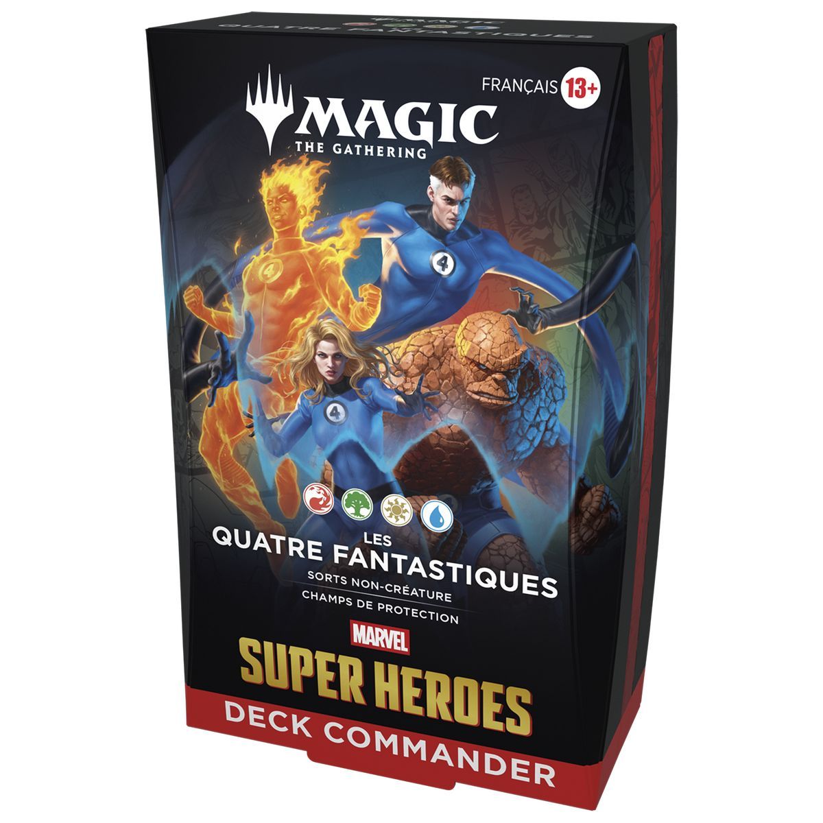 Marvel Super Heroes Commander Deck - Les Quatre Fantastiques - Magic FR - Magic Deck | Playin