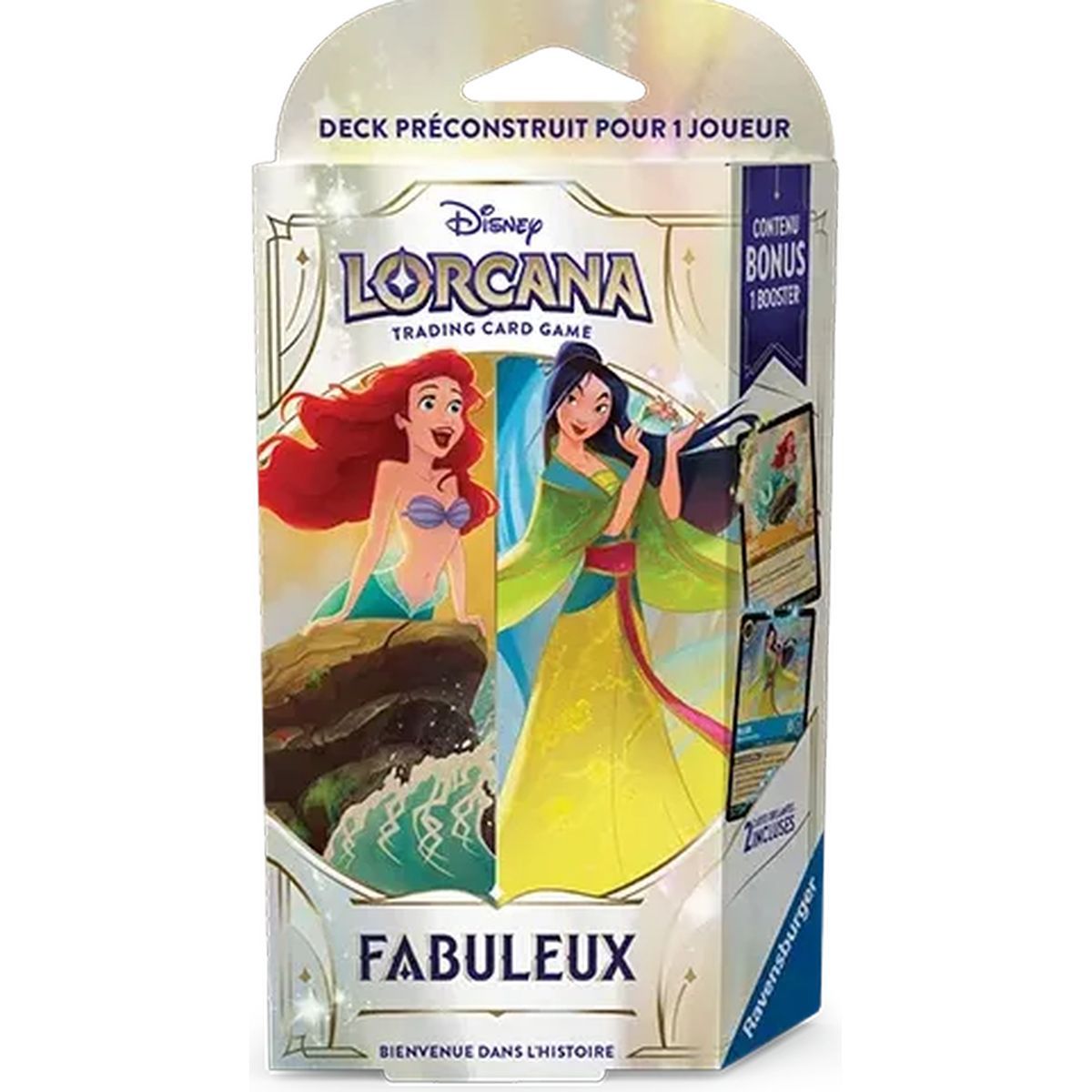 Deck De Démarrage - Chapitre 9 : Fabuleux - Ariel & Mulan - Disney Lorcana - Set 9 - FR