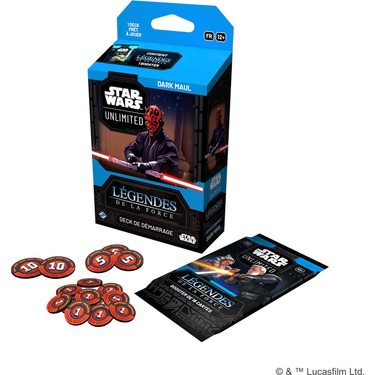 Deck de Démarrage - Darth Maul - Star Wars Unlimited : Legendes de la Force - FR