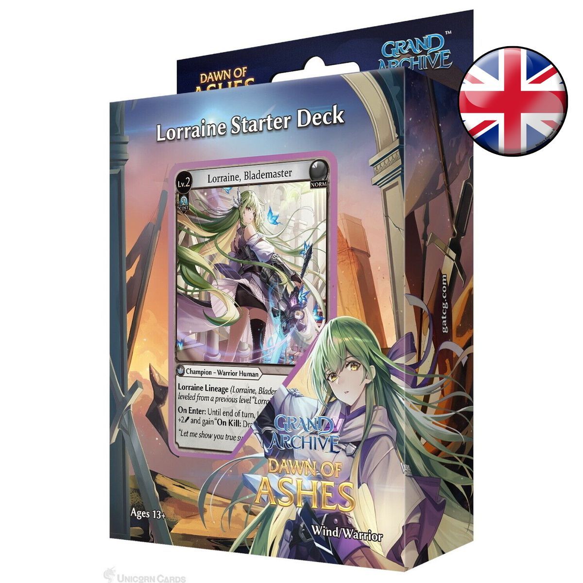 Item Deck de Démarrage - Dawn of Ashes : Lorraine Starter Deck - Grand Archive - EN