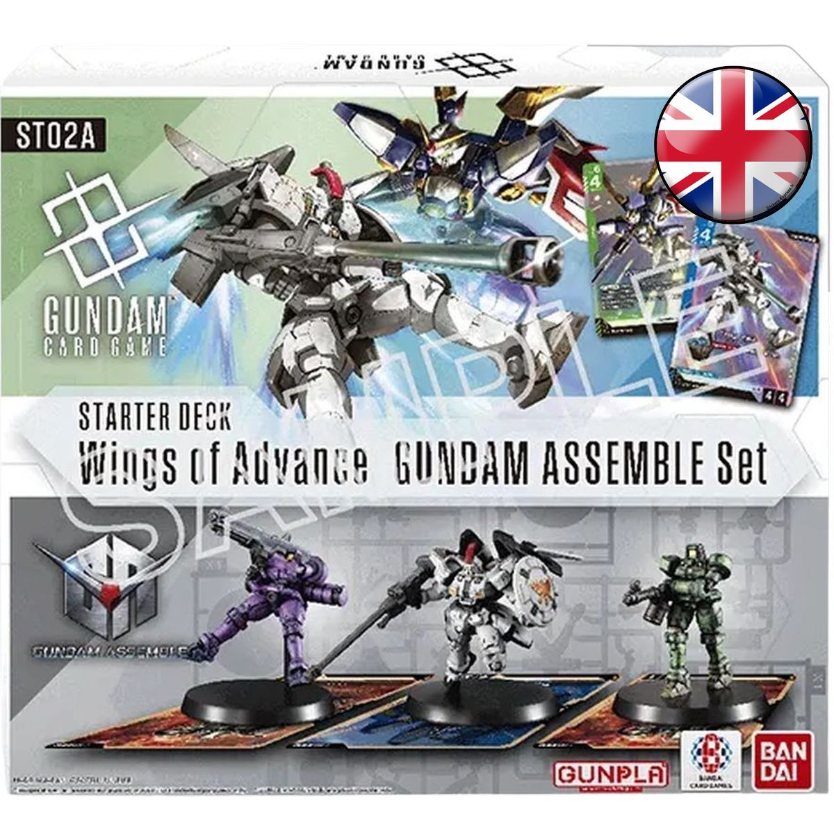 Item Deck de Démarrage + Figurine - Wings of Advance - GUNDAM ASSEMBLE CG - ST02 - EN