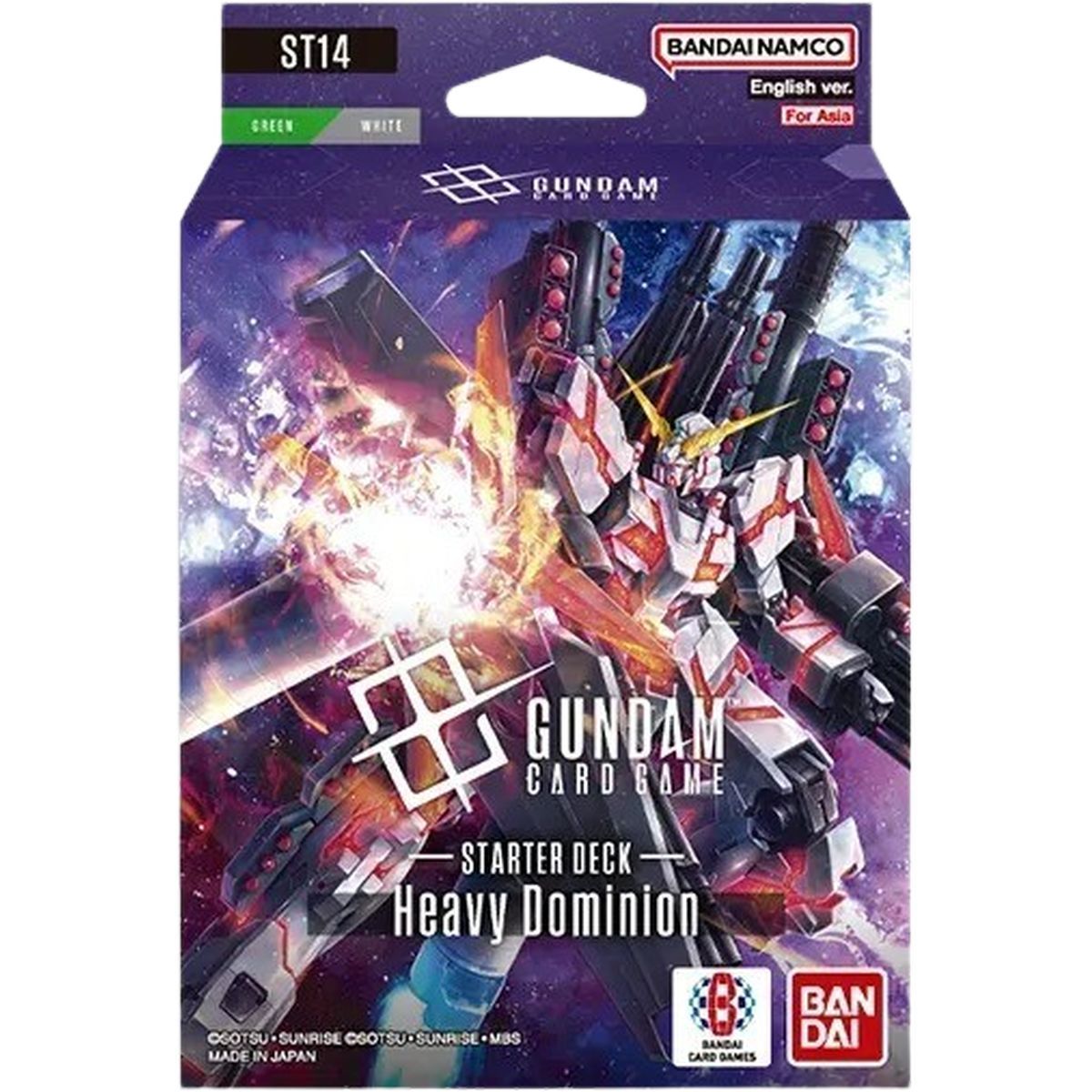 Deck de Démarrage - Heavy Dominion - Gundam CG - ST14 - EN