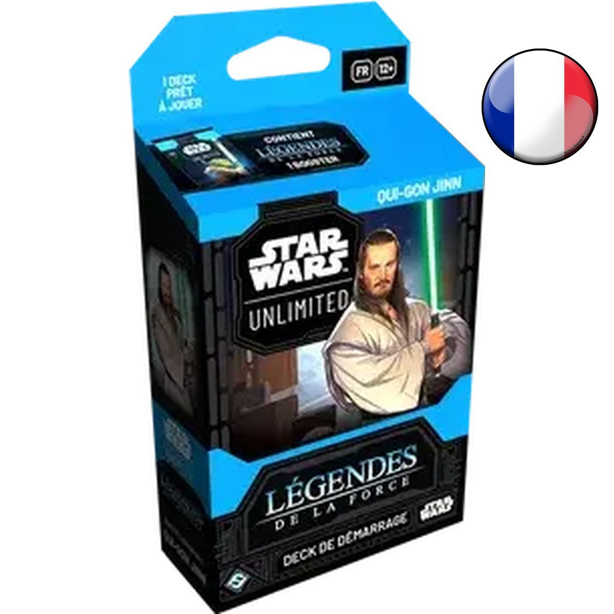 Item Deck de Démarrage - Qui-Gon - Star Wars Unlimited : Legendes de la Force - FR