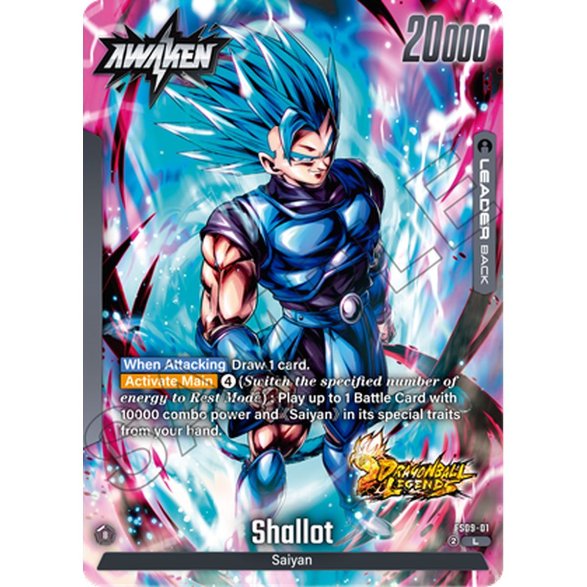 Deck de Démarrage - Shallot - FS09 - Dragon Ball Card Game Fusion World -  EN