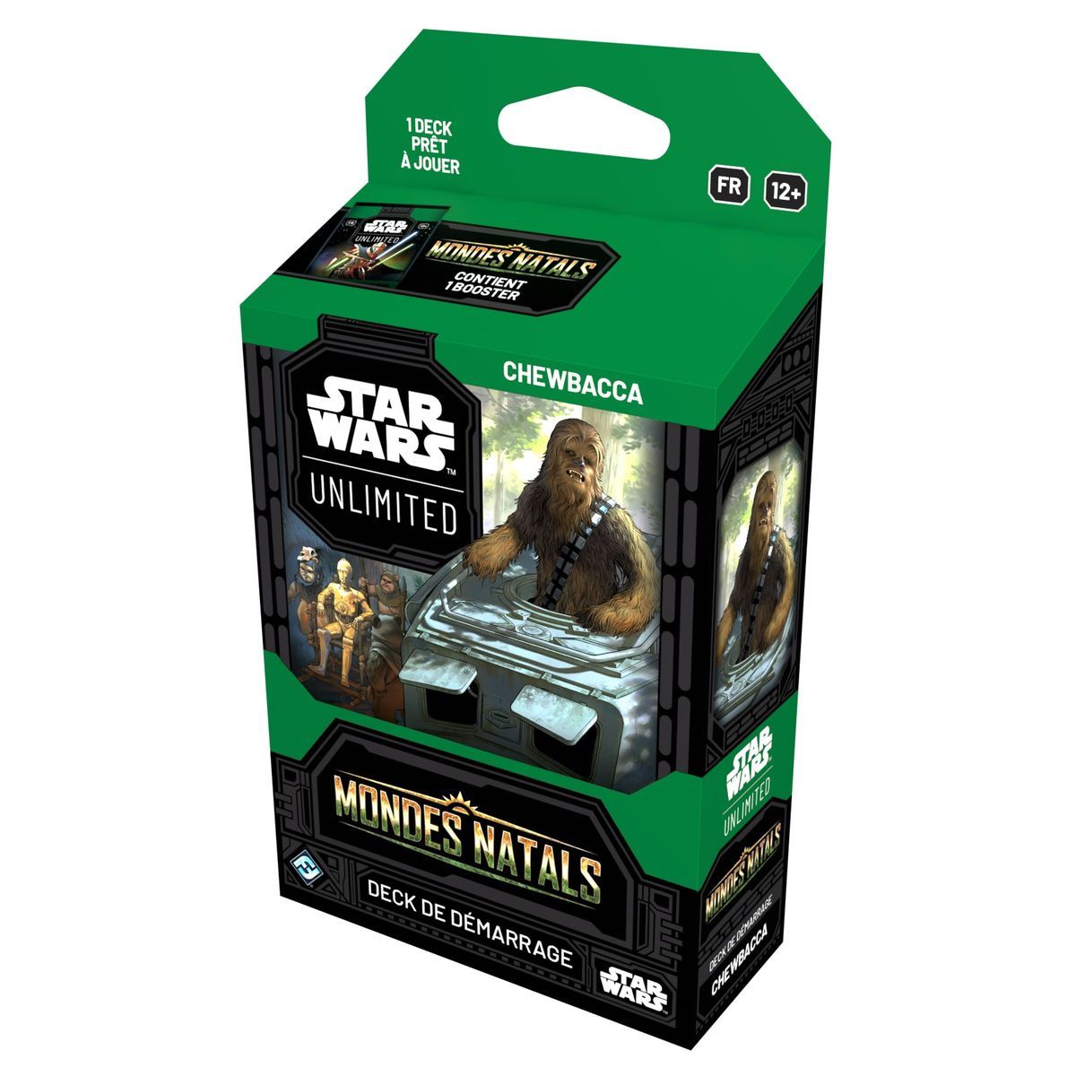 Deck de Démarrage Spotlight - Chewbacca - Star Wars Unlimited : Mondes Natals - Set 9 - FR