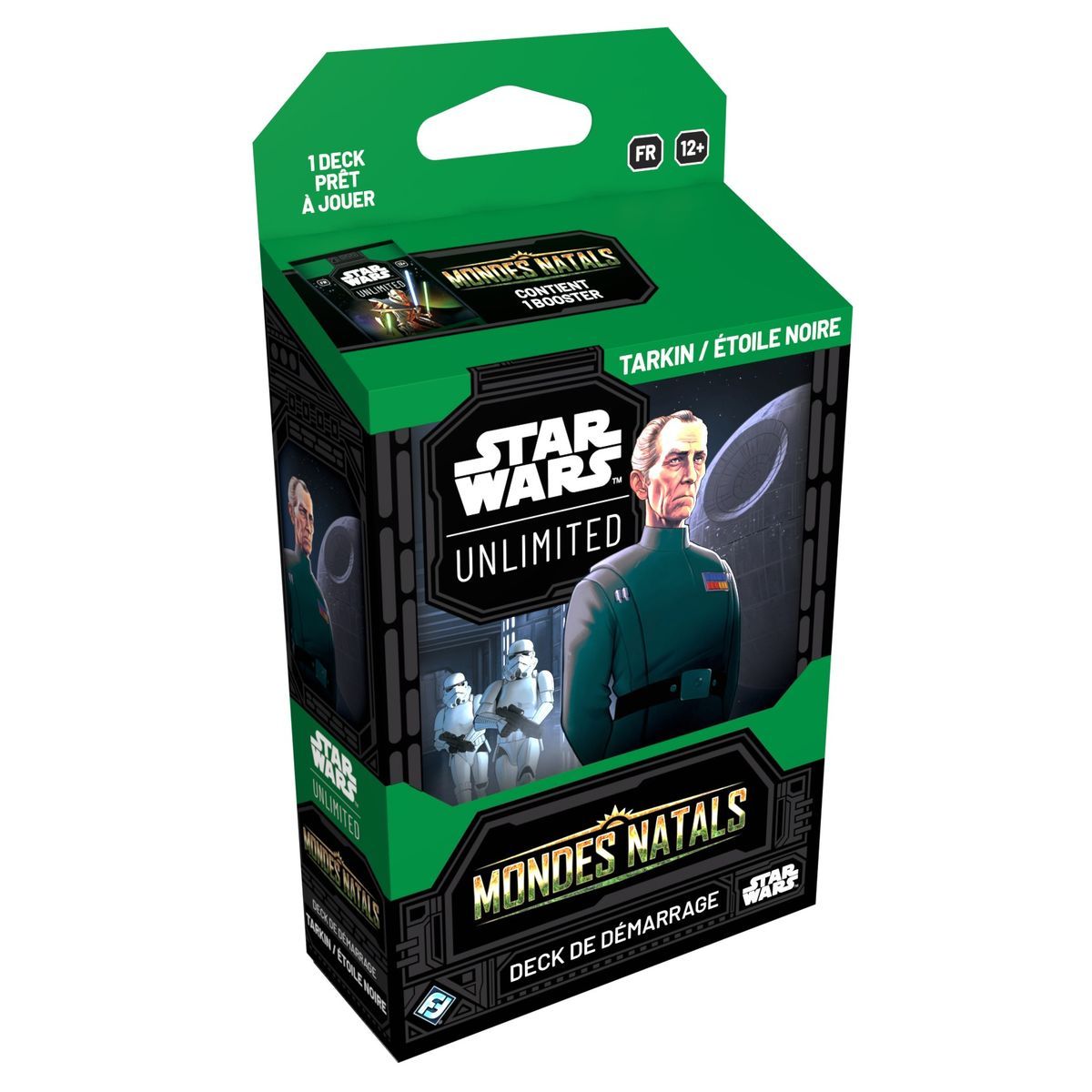 Deck de Démarrage Spotlight - Tarkin/ Étoile Noire - Star Wars Unlimited : Mondes Natals - Set 9 - FR