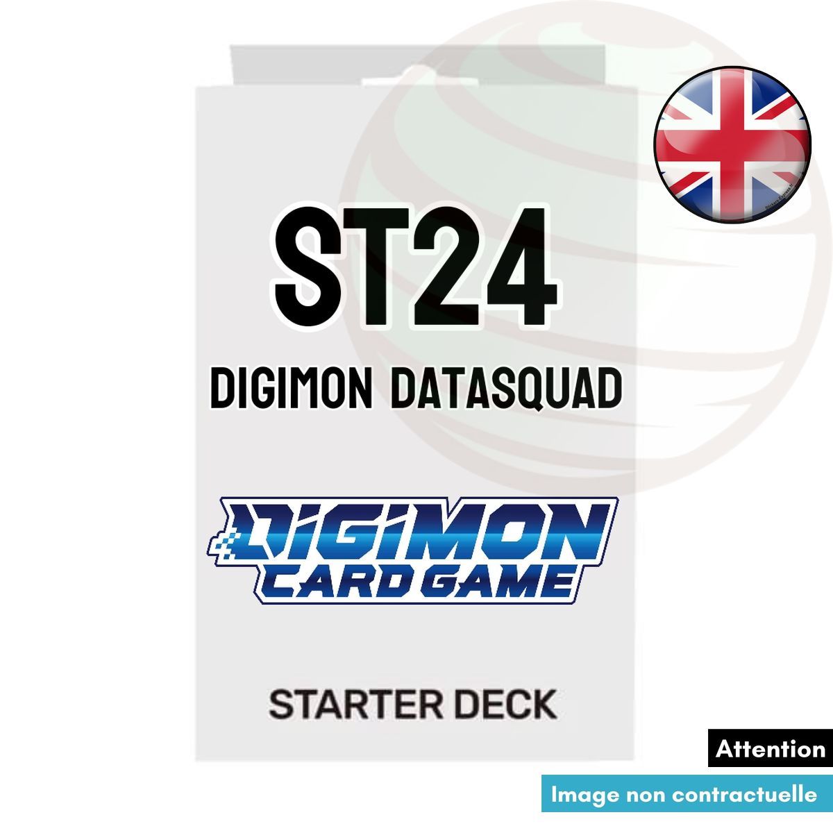 Deck de Démarrage - ST24 Digimon Data Squad - Digimon Card Game - EN