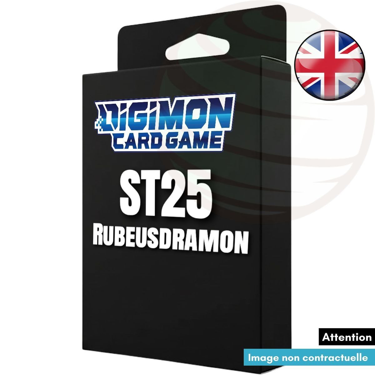 Deck de Démarrage - ST25 Rubeusdramon - Digimon Card Game - EN