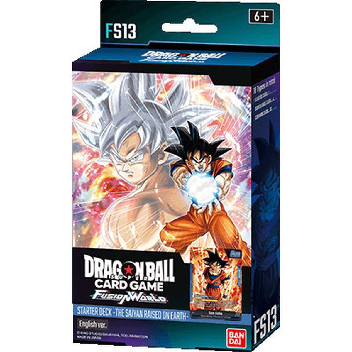 Deck de Démarrage - "The Saiyan Raised On Earth" - FS13 - Dragon Ball Card Game Fusion World -  EN