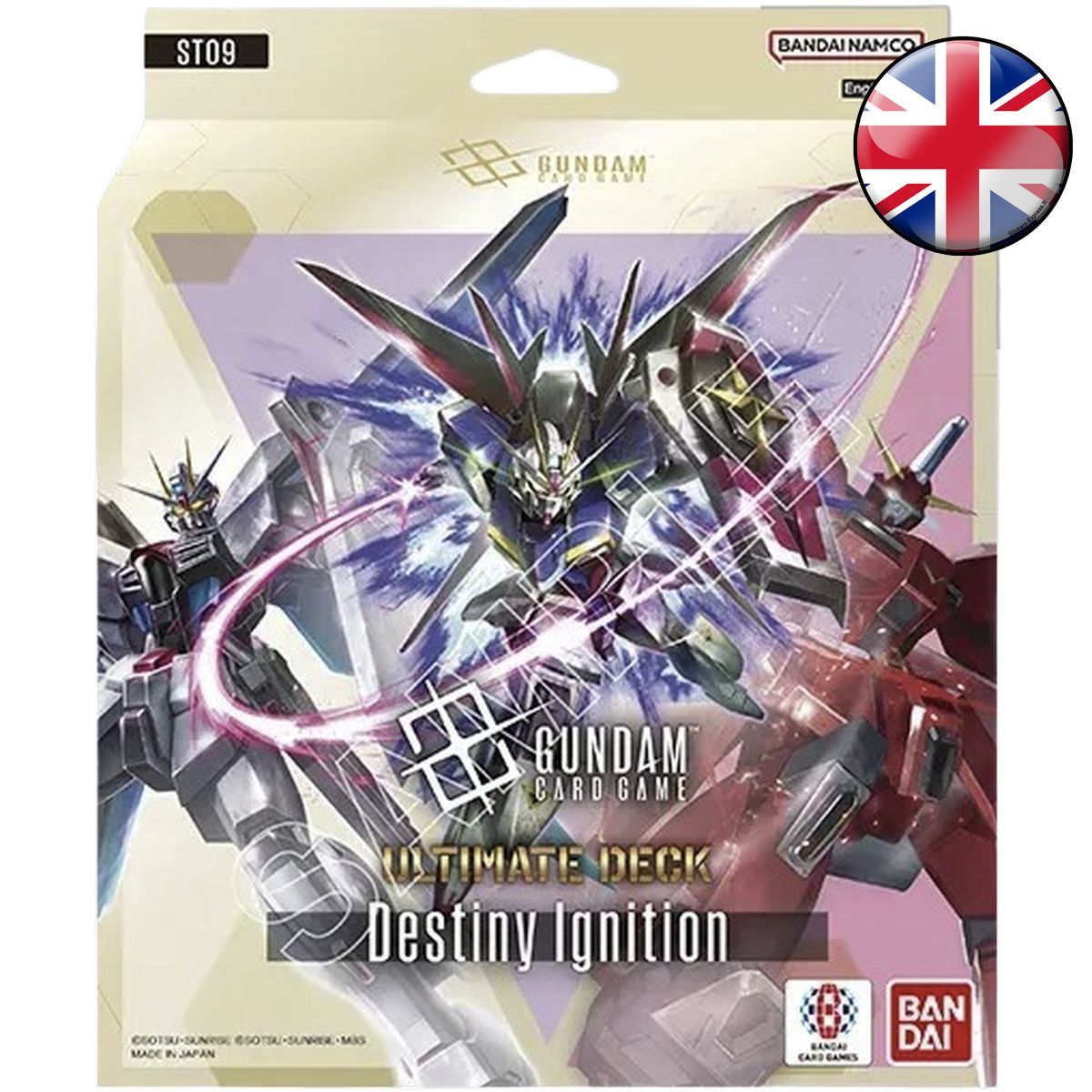 Item Deck de Démarrage - Ultimate Deck : Destiny Ignition - Gundam CG - ST09 - EN