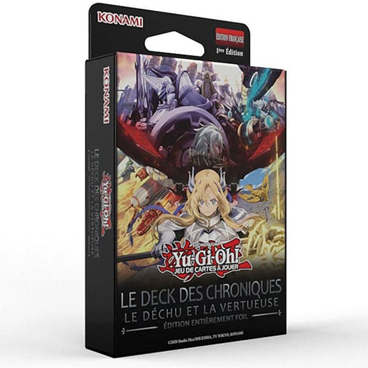 Deck de Structure - Le Deck des Chroniques : Le Déchu et la Vertueuse (All-Foil Edition) - Yu-Gi-Oh - FR