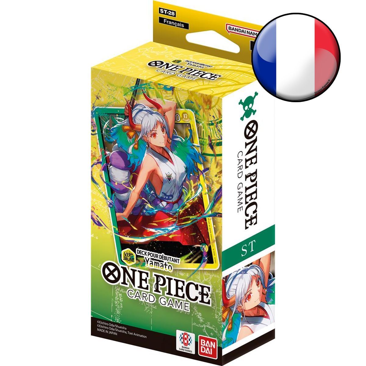 Item Deck Débutant - Vert/Jaune - Yamato - One Piece CG - ST28 - FR
