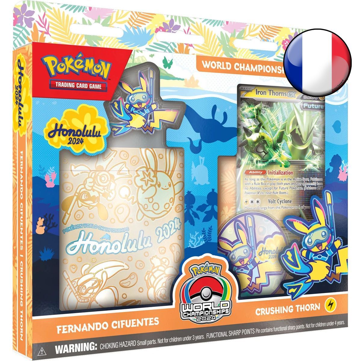 Deck des Championnats du Monde du JCC Pokémon 2024 - Épine-de-Fer-ex - Pokémon - FR