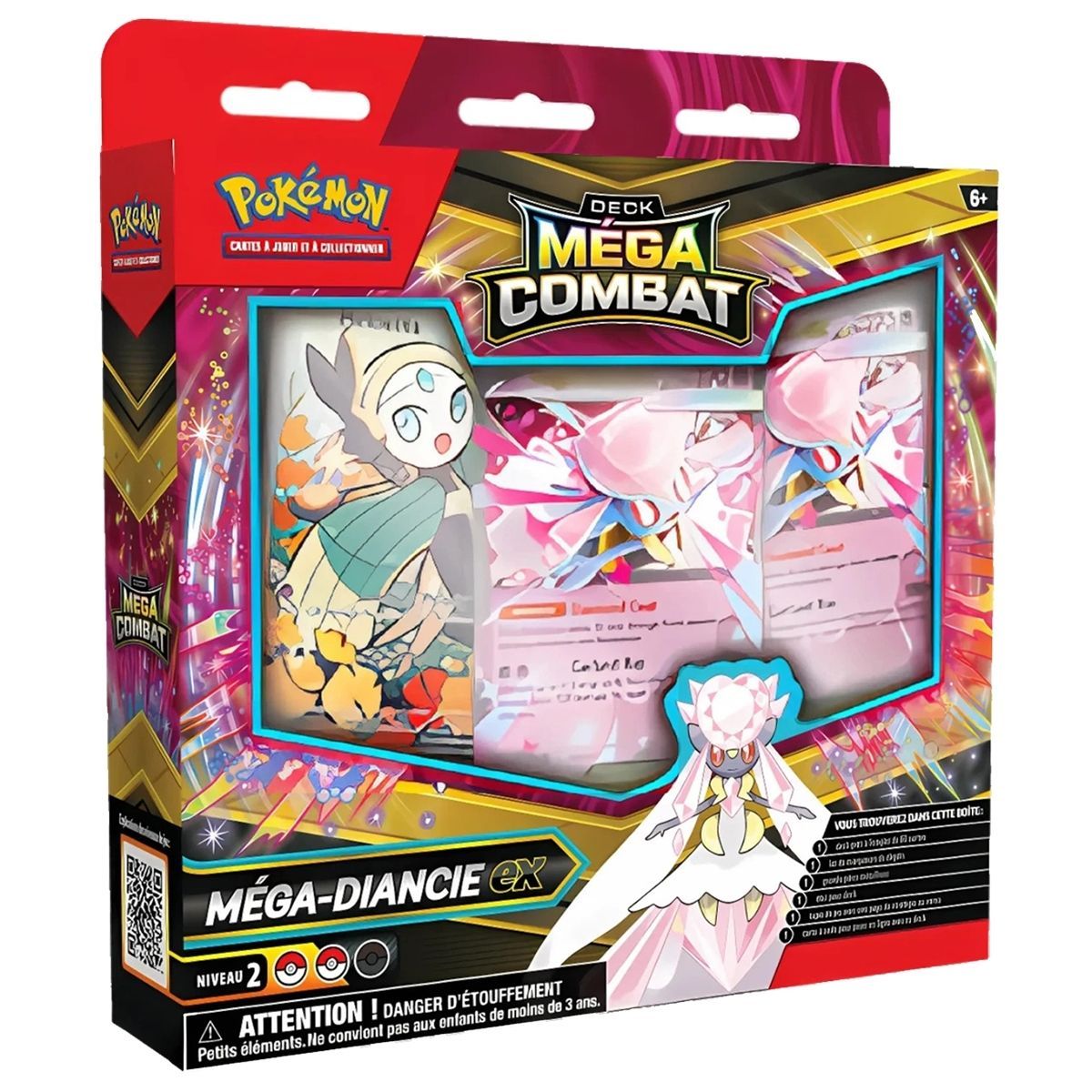Deck Méga Combat - Mega-Diancie EX - Pokémon - FR