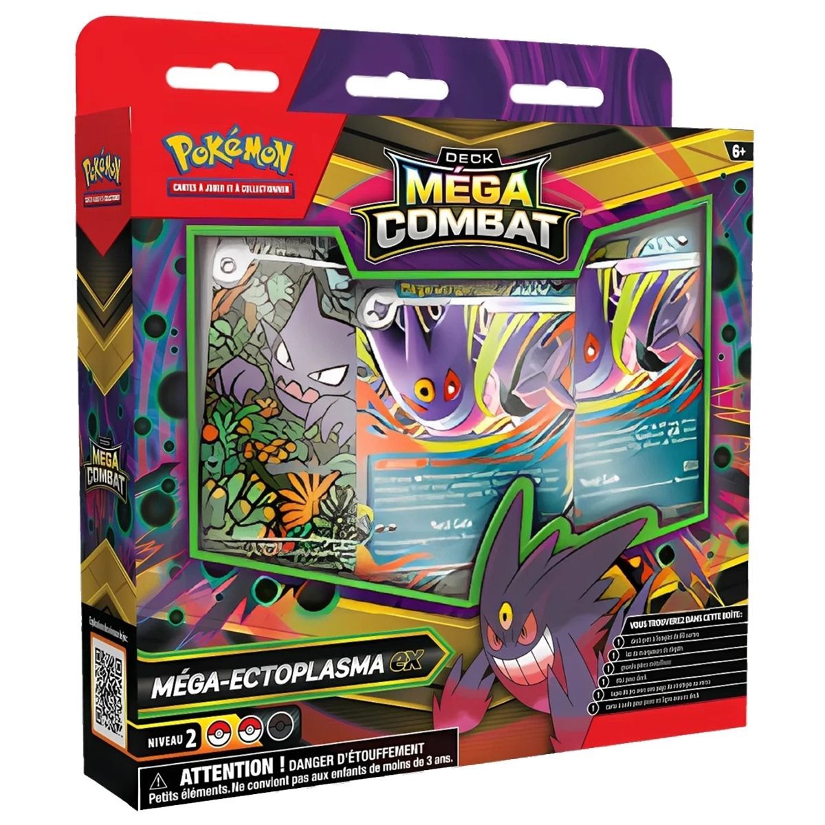 Deck Méga Combat - Mega-Ectoplasma EX - Pokémon - FR