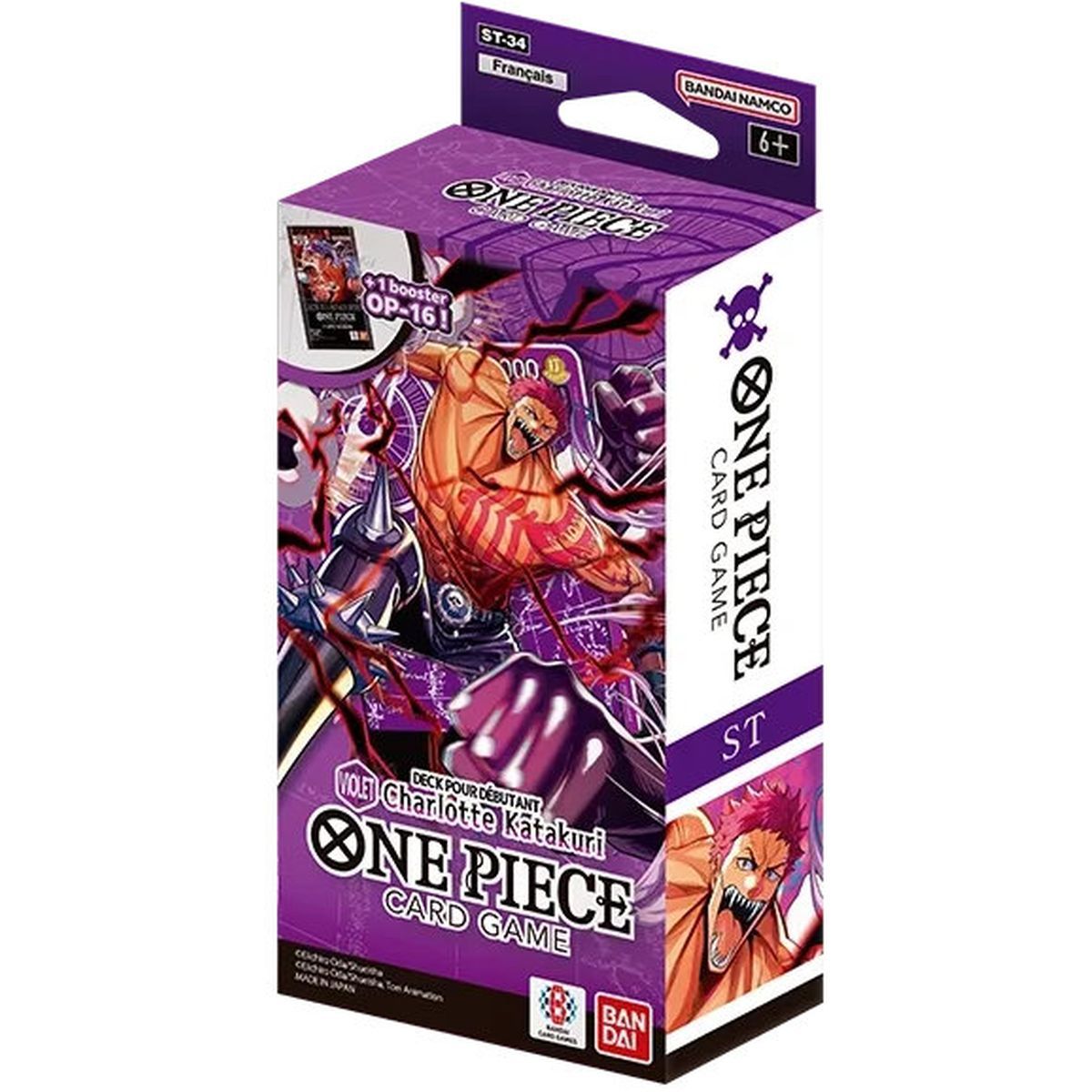 Deck pour débutant - Charlotte Katakuri (Violet) - One Piece CG - ST34 - FR