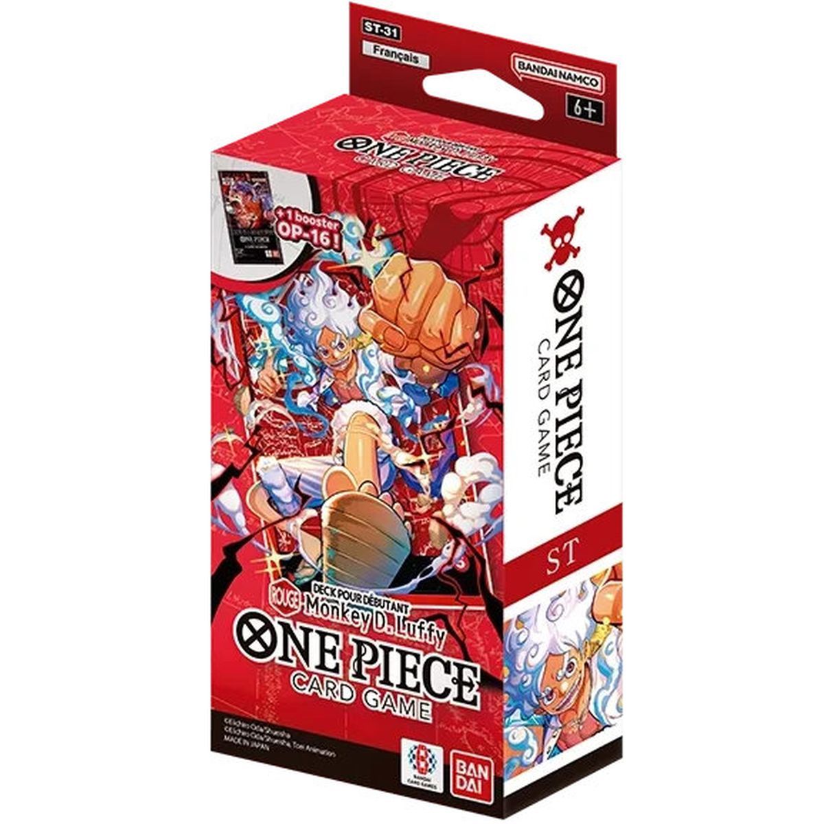 Deck pour débutant - Monkey D. Luffy (Rouge) - One Piece CG - ST31 - FR