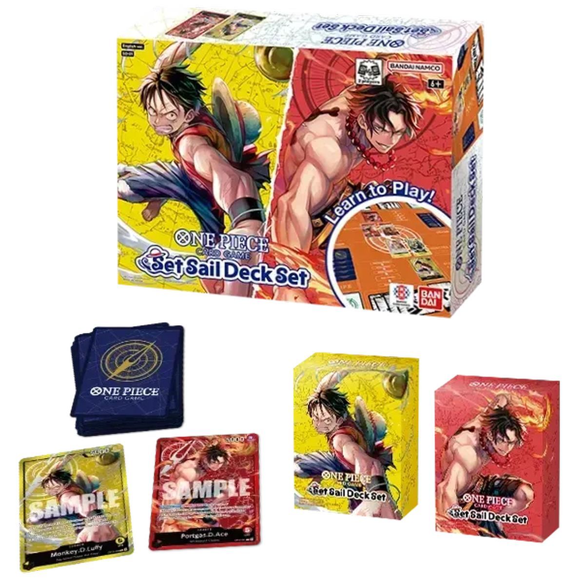 Deck - Set Sail Deck Set - One Piece CG - SD01 - Anglais