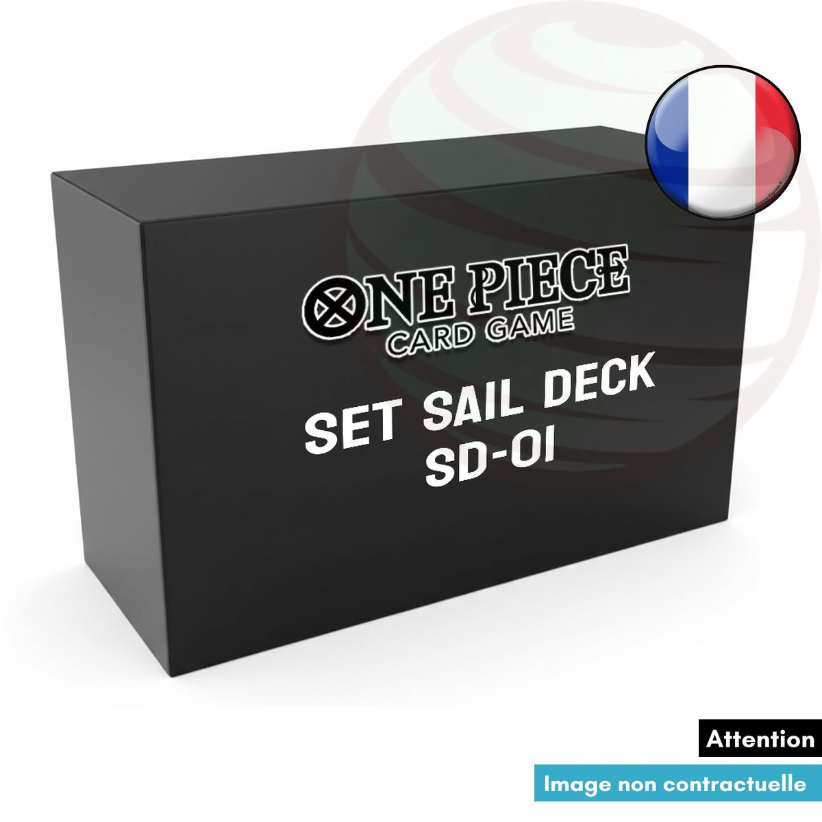Deck - Set Sail Deck Set - One Piece CG - SD01 - Français