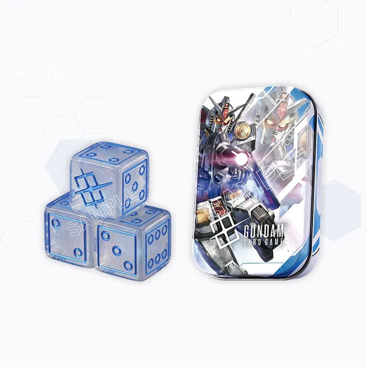 Item Dés - Set de 6 Dés de Compteur de Dégâts 01 - Gundam CG